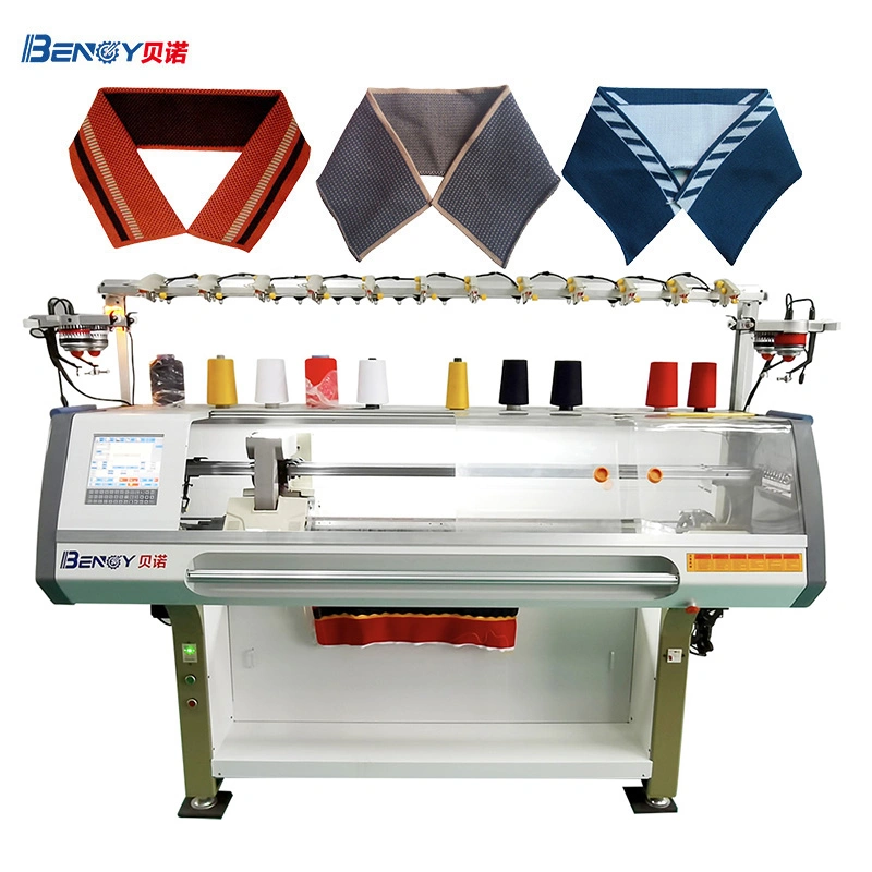 Hot Sale 52 Inch Single System Semiautomatic Pullover Collar Cuff Knitting Machine