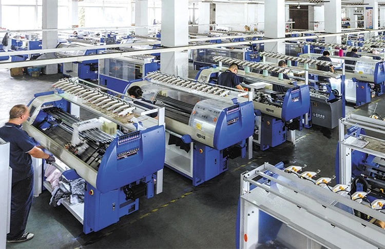 Polyester Jersey Automatic Flat Knitting Machine Computerized Machinery Manufacturer